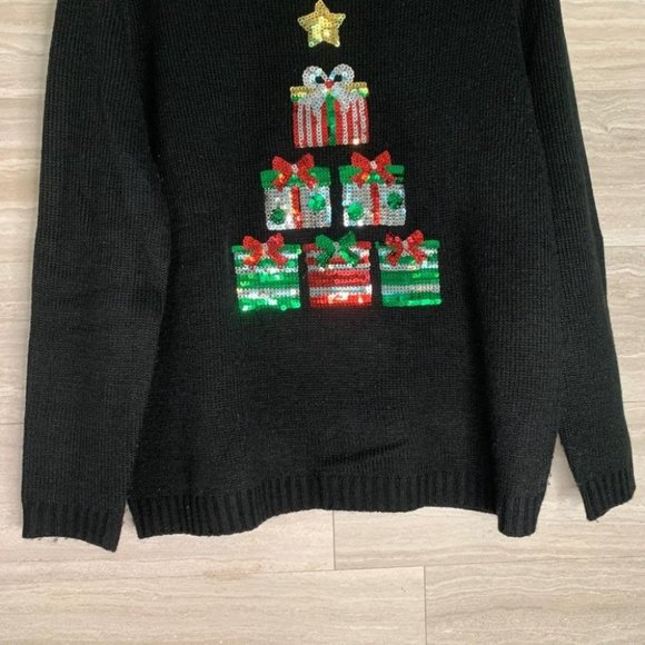 Women’s erika Present Christmas Sweater - Picture 2 of 7